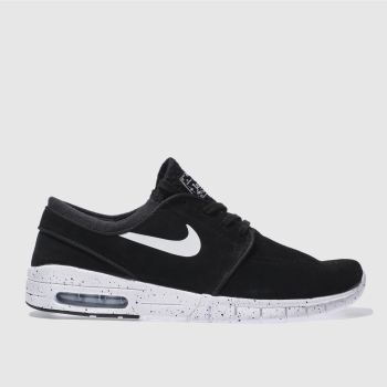 NIKE SB BLACK & WHITE STEFAN JANOSKI MAX TRAINERS NIKE SB BLACK & WHITE STEFAN JANOSKI MAX TRAINERS