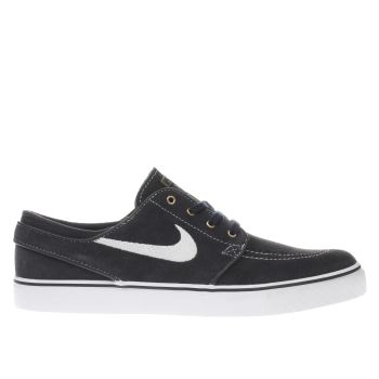 mens nike skateboarding navy & white stefan janoski trainers mens nike skateboarding navy & white stefan janoski trainers
