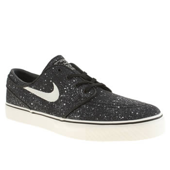 mens nike skateboarding black & white zoom stefan janoski trainers mens nike skateboarding black & white zoom stefan janoski trainers