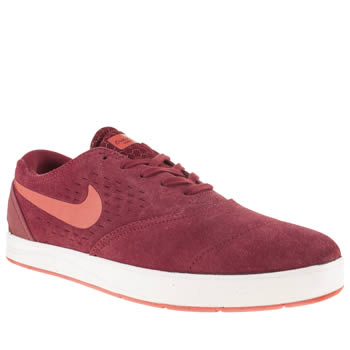 mens nike skateboarding burgundy eric koston 2 trainers mens nike skateboarding burgundy eric koston 2 trainers