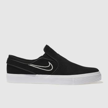 NIKE SB BLACK ZOOM JANOSKI SLIP TRAINERS NIKE SB BLACK ZOOM JANOSKI SLIP TRAINERS