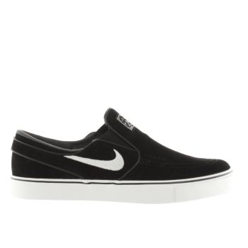 NIKE SB BLACK & WHITE ZOOM STEFAN JANOSKI SLIP TRAINERS NIKE SB BLACK & WHITE ZOOM STEFAN JANOSKI SLIP TRAINERS