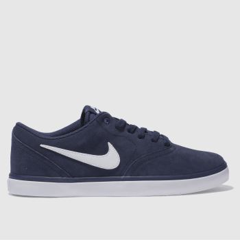 NIKE SB NAVY CHECK SOLARSOFT TRAINERS NIKE SB NAVY CHECK SOLARSOFT TRAINERS