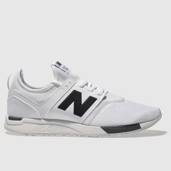 NEW BALANCE WHITE 247 TRAINERS NEW BALANCE WHITE 247 TRAINERS