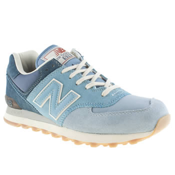 mens new balance pale blue 574 nature trainers mens new balance pale blue 574 nature trainers