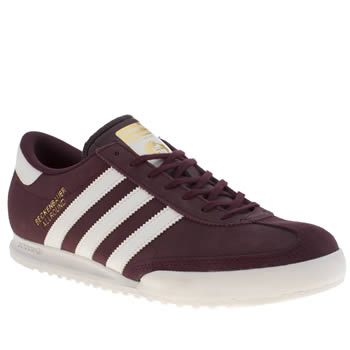 mens adidas burgundy adi beckenbauer trainers mens adidas burgundy adi beckenbauer trainers