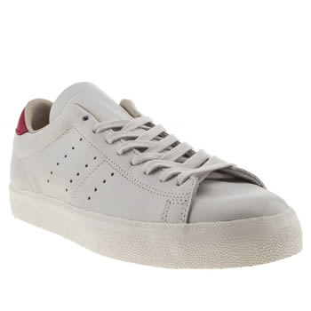mens adidas white & red matchplay trainers mens adidas white & red matchplay trainers