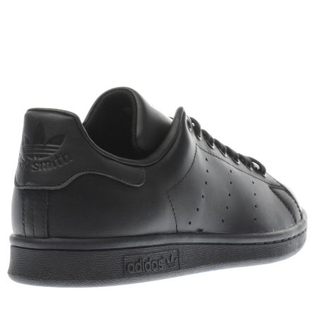 adidas black stan smith trainers adidas black stan smith trainers