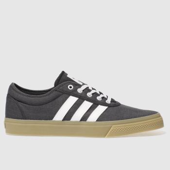 ADIDAS SKATEBOARDING BLACK & WHITE ADI-EASE TRAINERS ADIDAS SKATEBOARDING BLACK & WHITE ADI-EASE TRAINERS