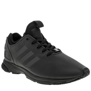 mens black flux trainers