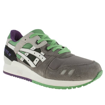 mens asics grey gel lyte iii trainers mens asics grey gel lyte iii trainers