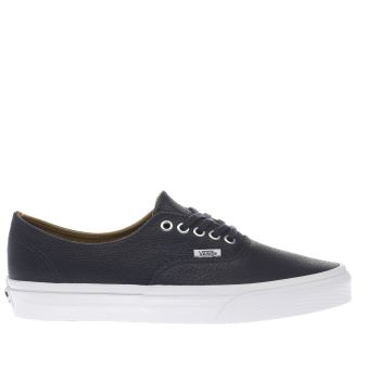 VANS NAVY AUTHENTIC DECON TRAINERS VANS NAVY AUTHENTIC DECON TRAINERS