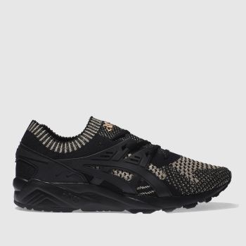 ASICS BLACK & GOLD GEL KAYANO KNIT TRAINERS ASICS BLACK & GOLD GEL KAYANO KNIT TRAINERS