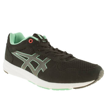mens onitsuka tiger black & green shaw runner trainers mens onitsuka tiger black & green shaw runner trainers