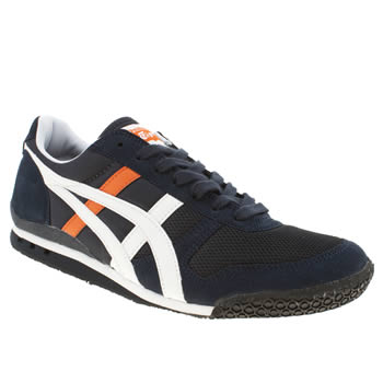 mens onitsuka tiger navy & white ultimate 81 trainers mens onitsuka tiger navy & white ultimate 81 trainers