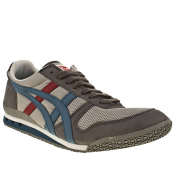 mens onitsuka tiger grey ultimate 81 trainers mens onitsuka tiger grey ultimate 81 trainers
