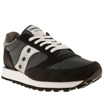mens saucony navy & white jazz original trainers mens saucony navy & white jazz original trainers