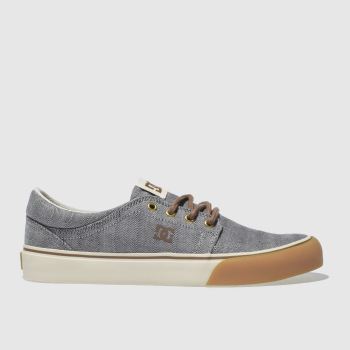 DC SHOES LIGHT GREY DC TRASE TX SE TRAINERS DC SHOES LIGHT GREY DC TRASE TX SE TRAINERS