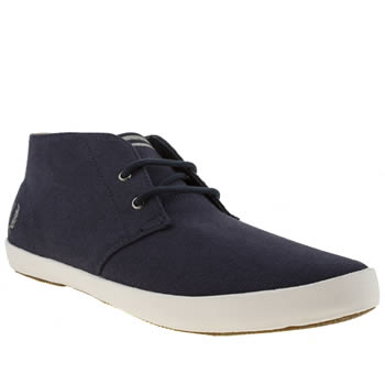 mens fred perry navy & grey byron mid trainers mens fred perry navy & grey byron mid trainers