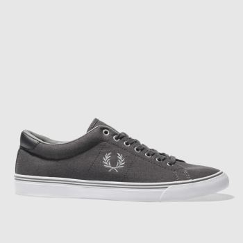 FRED PERRY DARK GREY UNDERSPIN TRAINERS FRED PERRY DARK GREY UNDERSPIN TRAINERS