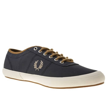 mens fred perry navy & white woodford trainers mens fred perry navy & white woodford trainers