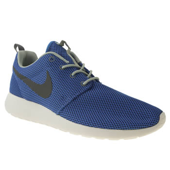 mens nike blue roshe run trainers mens nike blue roshe run trainers