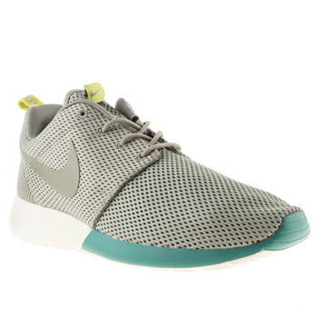 mens nike light grey roshe run trainers mens nike light grey roshe run trainers
