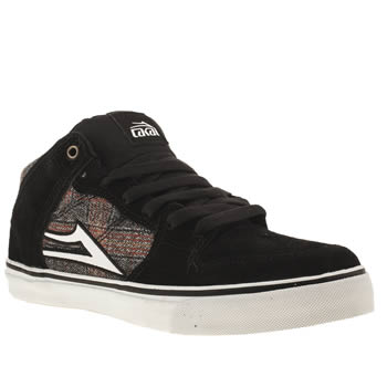 mens lakai black & white carroll select trainers mens lakai black & white carroll select trainers