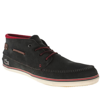 mens lacoste navy & red meyssac trainers mens lacoste navy & red meyssac trainers