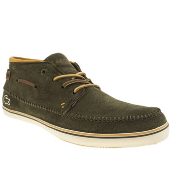 mens lacoste khaki meyssac trainers mens lacoste khaki meyssac trainers