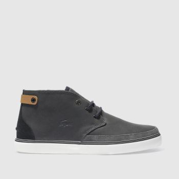 LACOSTE GREY CLAVEL TRAINERS LACOSTE GREY CLAVEL TRAINERS