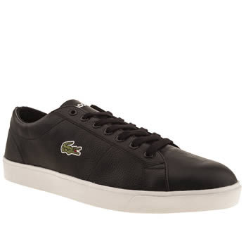 mens lacoste black & white marcel cup trainers mens lacoste black & white marcel cup trainers