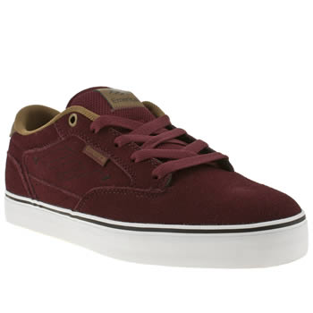 mens emerica burgundy jinx 2 trainers mens emerica burgundy jinx 2 trainers