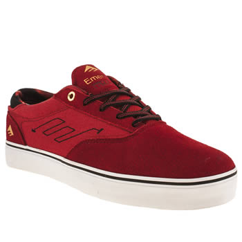mens emerica red the provost trainers mens emerica red the provost trainers