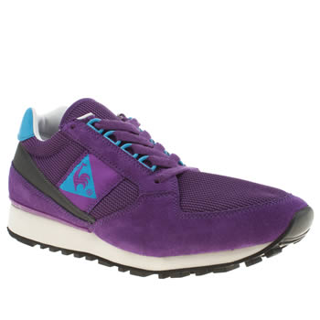 mens le coq sportif purple eclat 89 trainers mens le coq sportif purple eclat 89 trainers