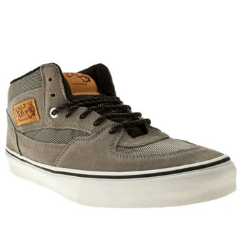 mens vans grey half cab trainers mens vans grey half cab trainers