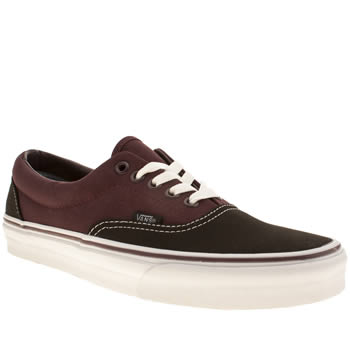mens vans burgundy era trainers mens vans burgundy era trainers
