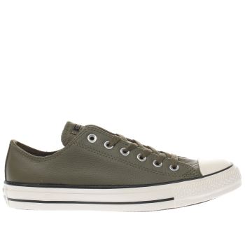 CONVERSE KHAKI CHUCK TAYLOR ALL STAR OX TRAINERS CONVERSE KHAKI CHUCK TAYLOR ALL STAR OX TRAINERS