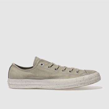 CONVERSE LIGHT GREY CHUCK TAYLOR ALL STAR OX TRAINERS CONVERSE LIGHT GREY CHUCK TAYLOR ALL STAR OX TRAINERS