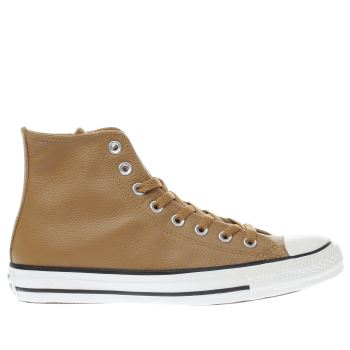 CONVERSE TAN CHUCK TAYLOR ALL STAR HI TRAINERS CONVERSE TAN CHUCK TAYLOR ALL STAR HI TRAINERS