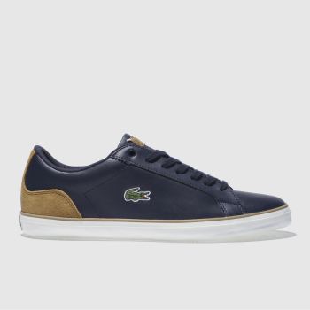 LACOSTE NAVY LEROND TRAINERS LACOSTE NAVY LEROND TRAINERS