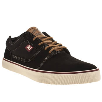 mens dc shoes black & white tonik trainers mens dc shoes black & white tonik trainers
