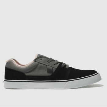 DC SHOES GREY & BLACK TONIK TRAINERS DC SHOES GREY & BLACK TONIK TRAINERS