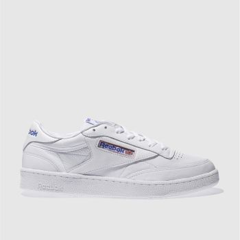 REEBOK WHITE CLUB C 85 SO TRAINERS REEBOK WHITE CLUB C 85 SO TRAINERS
