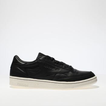 REEBOK BLACK CLUB C 85 NP TRAINERS REEBOK BLACK CLUB C 85 NP TRAINERS