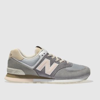 NEW BALANCE GREY 574 TRAINERS NEW BALANCE GREY 574 TRAINERS
