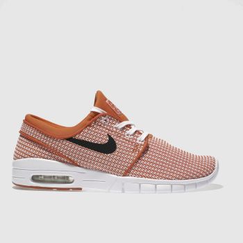 NIKE SB ORANGE STEFAN JANOSKI MAX TRAINERS NIKE SB ORANGE STEFAN JANOSKI MAX TRAINERS