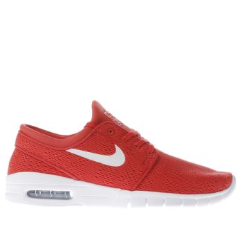 NIKE SB RED STEFAN JANOSKI MAX TRAINERS NIKE SB RED STEFAN JANOSKI MAX TRAINERS