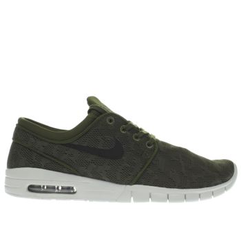 NIKE SB KHAKI STEFAN JANOSKI MAX TRAINERS NIKE SB KHAKI STEFAN JANOSKI MAX TRAINERS