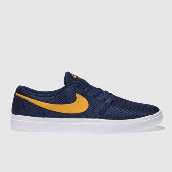 NIKE SB NAVY PORTMORE II ULTRALIGHT TRAINERS NIKE SB NAVY PORTMORE II ULTRALIGHT TRAINERS